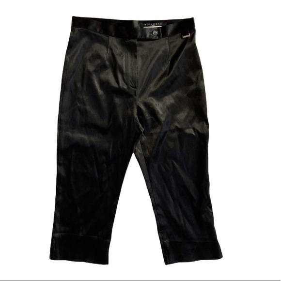 Richmond Denim High Rise Satin Capri Pants - Picture 1 of 6